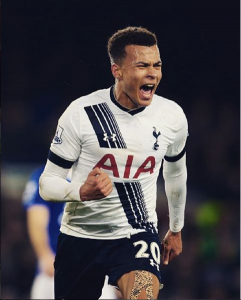 24-04-2016 - Dele Alli totteham pfa player of the year 2015 2016