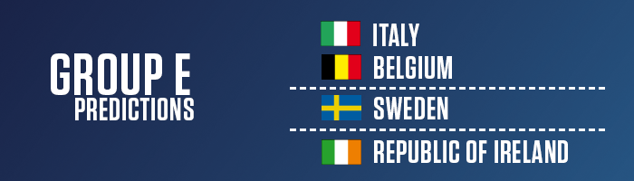 Group E predictions