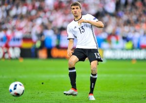Thomas Muller during the UEFA EURO 2016 Group C match between Germany and Poland on June 16, 2016 in Paris, France Photo : Norbert Barczyk / Newspix / Icon Sport *** Local Caption *** www.newspix.pl mail us: info@newspix.pl call us: 0048 022 23 22 222 --- Polish Picture Agency by Ringier Axel Springer Poland