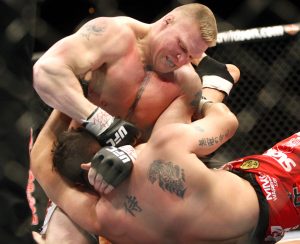 Brock LESNAR / Frank MIR - 02.02.2008 - UFC Heavyweight bout Saturday - Las Vegas NEvada Photo : Zuma / Icon Sport