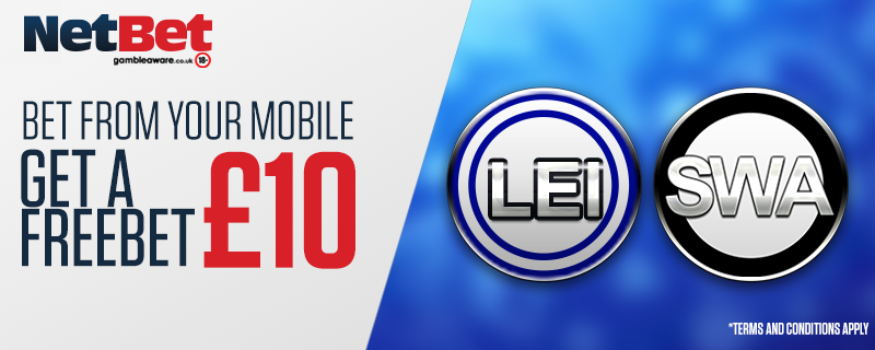 05 Leicester City v Swansea City mobile badges