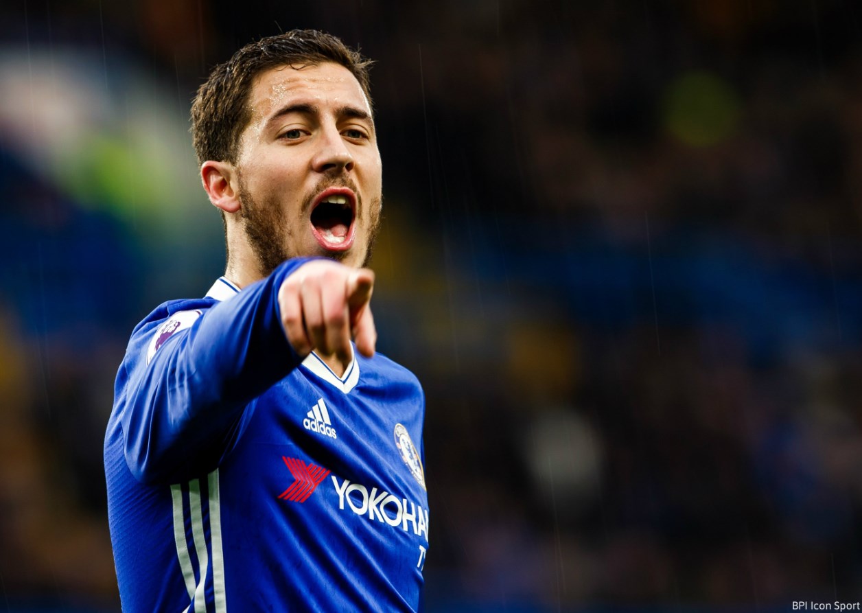 06-03-2016 - Chelsea Eden Hazard BPI Icon Sport