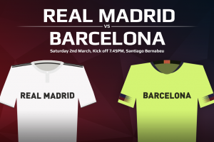 The first El Clasico of the week will decide who goes to the final of the Copa Del Rey