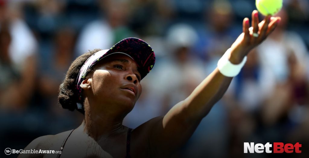 Venus Williams playing tennis