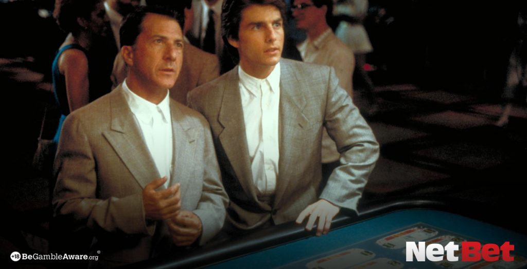 Dustin Hoffman and Tom Cruise in Rain Man