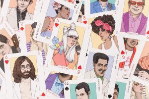 artist playing cards online