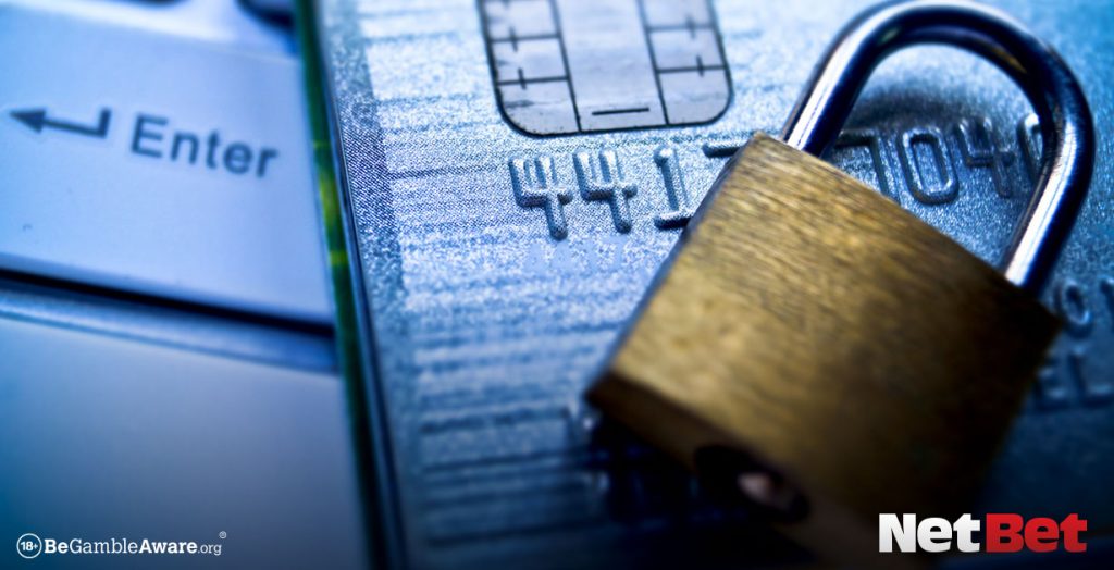 Padlock and payment card