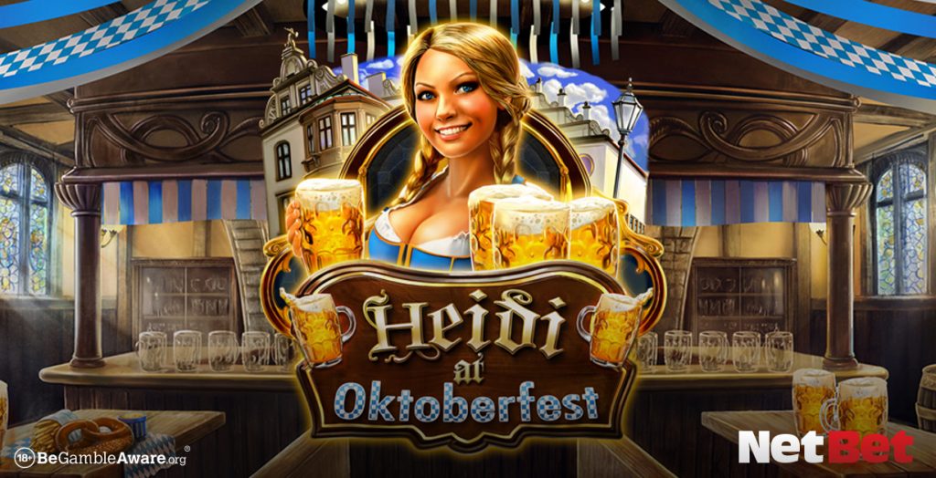 Heidi at Oktoberfest game