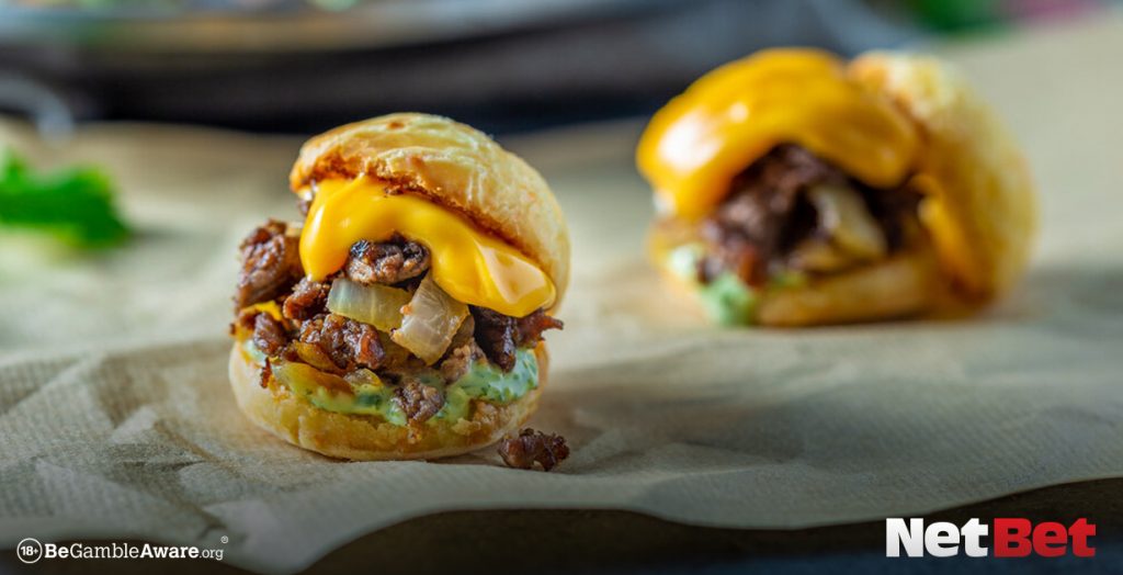 Philly Cheesesteak sliders are a favourite Super Bowl party food