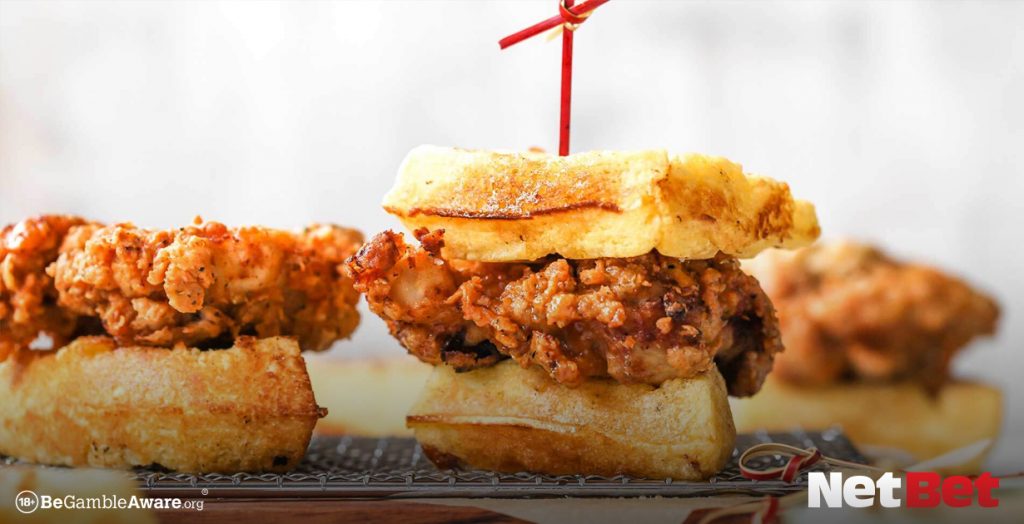 Delicious fried chicken waffle sliders for this year's Super Bowl