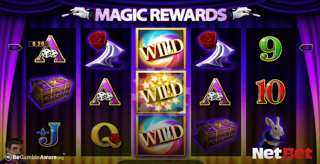 Check out the very best magic themed online slots at NetBet Casino