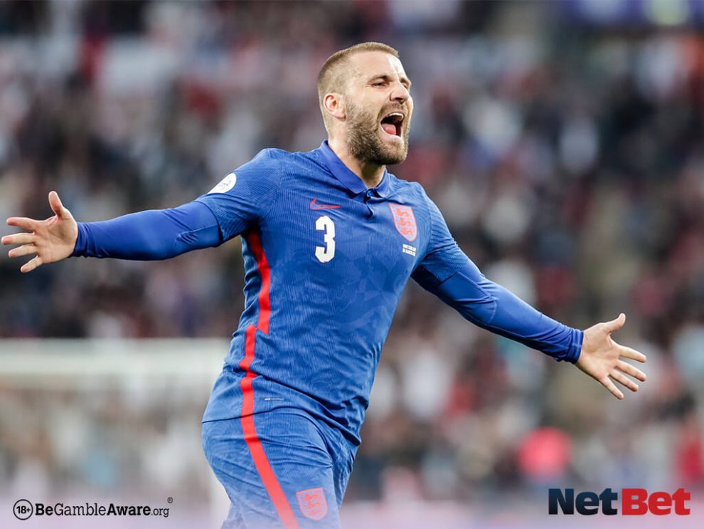 England vs USA - Luke Shaw for England at Euro 2020