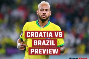 Neymar ahead of Croatia vs Brazil