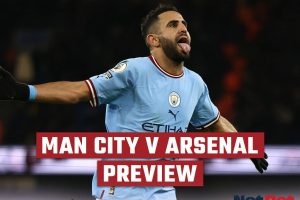 Mahrez is one of the favourites to score in Man City vs Arsenal
