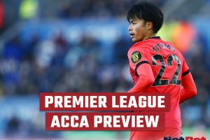 Mitoma playing for Premier League Brighton