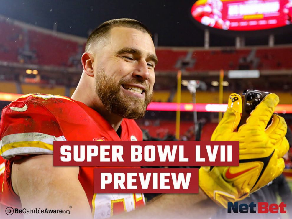 Chiefs player Travis Kelce ahead of Super Bowl