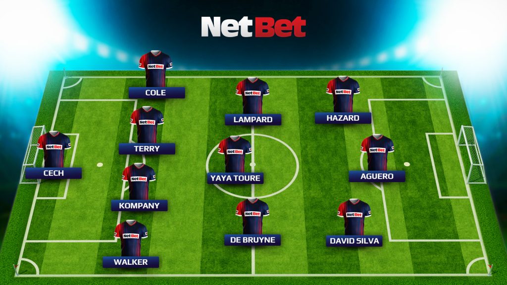 Premier League Legends: Man City x Chelsea Combined XI